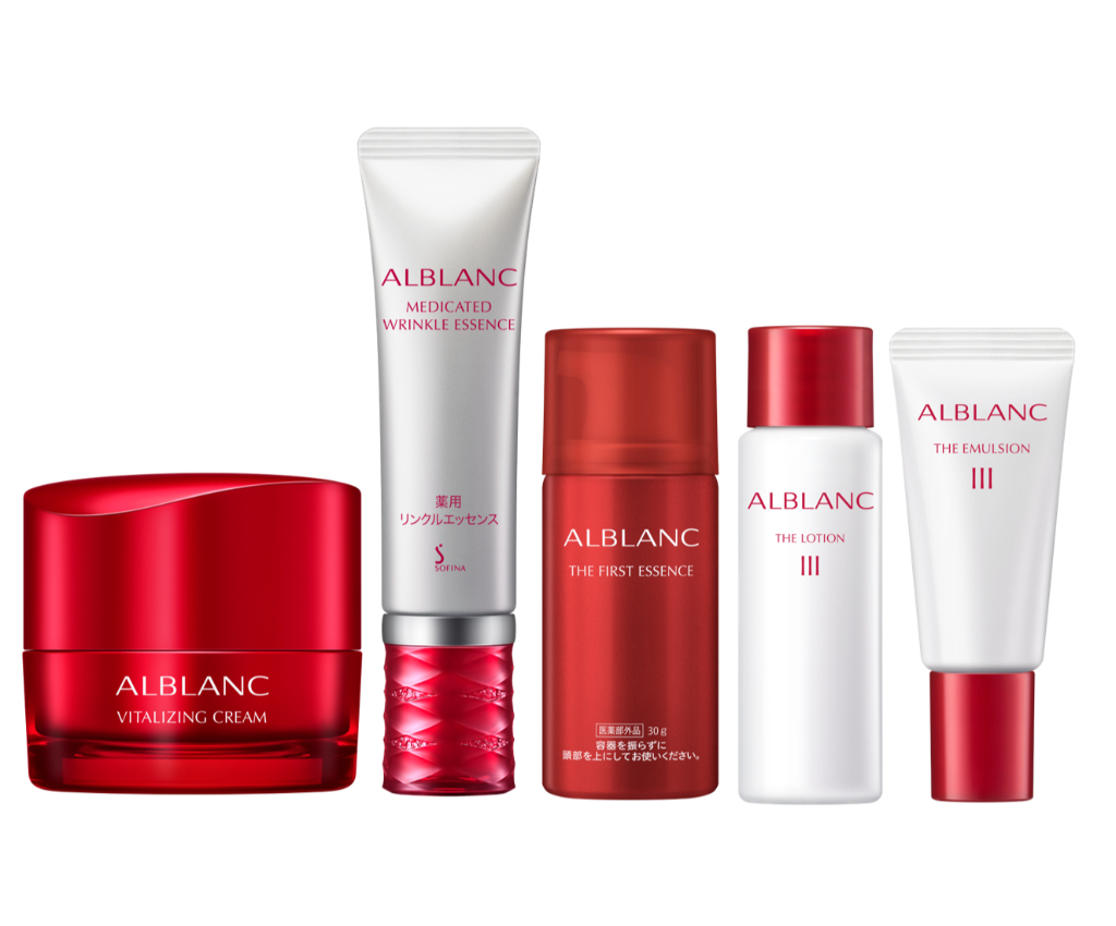 ALBLANC Vitalizing Cream &amp; Winkle Essence Set