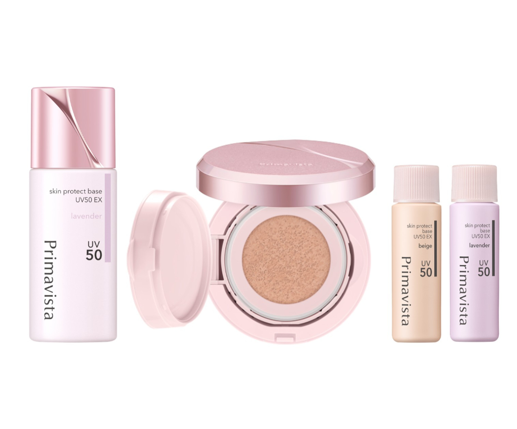 Primavista Primer &amp; Glowing Cover Cushion Foundation Set