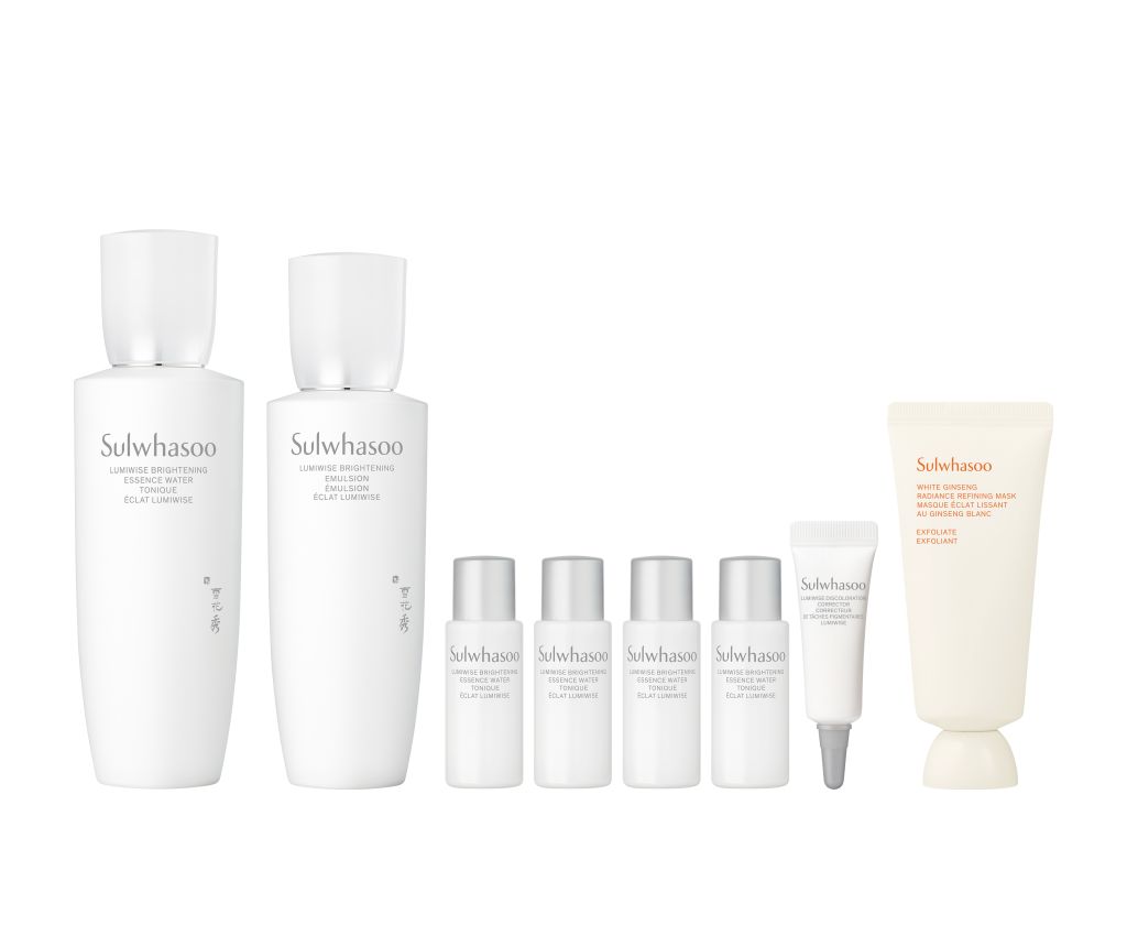 晶透臻白水乳套裝