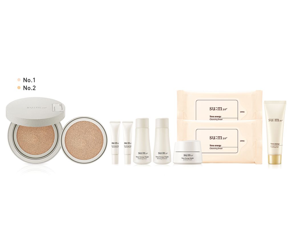 Skin-stay Soft Glow Cushion Set #No. 1