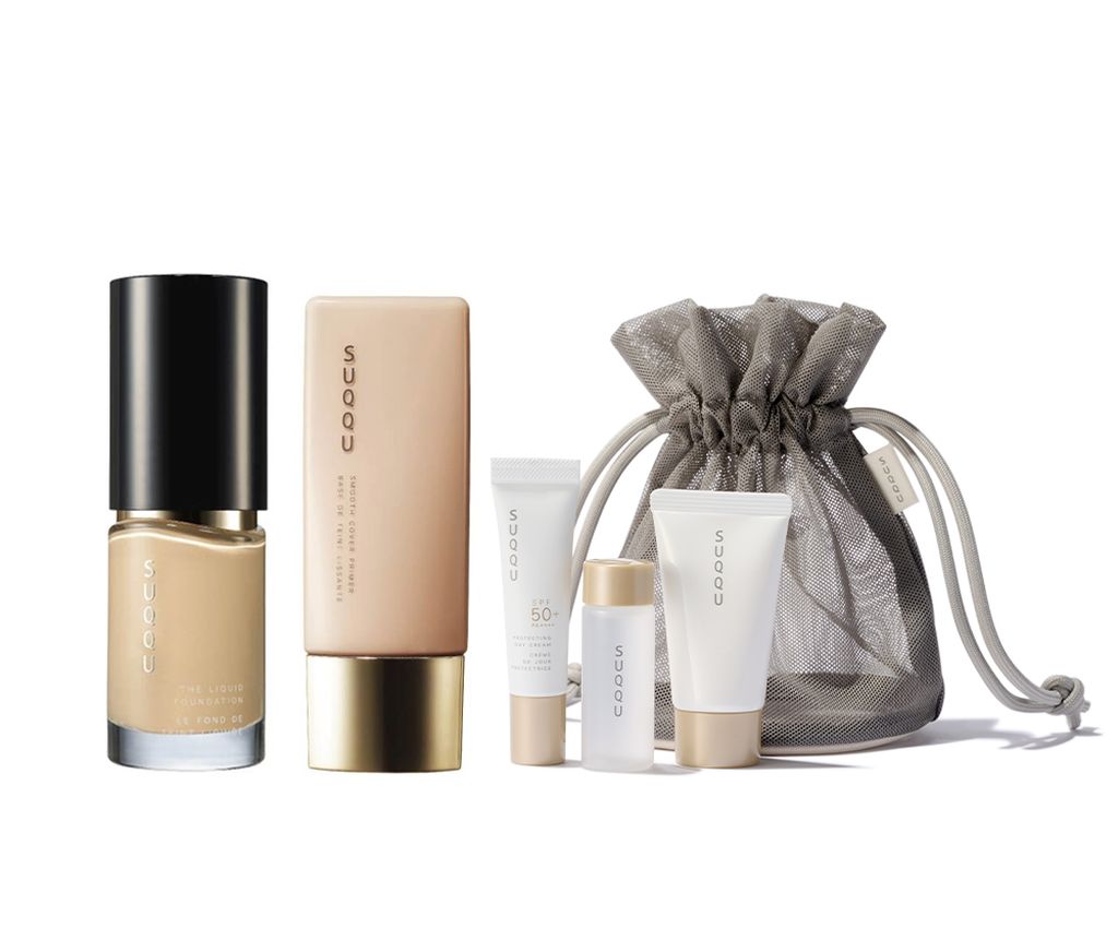 The Liquid Foundation &amp; Smooth Cover Primer Summer Base Kit
