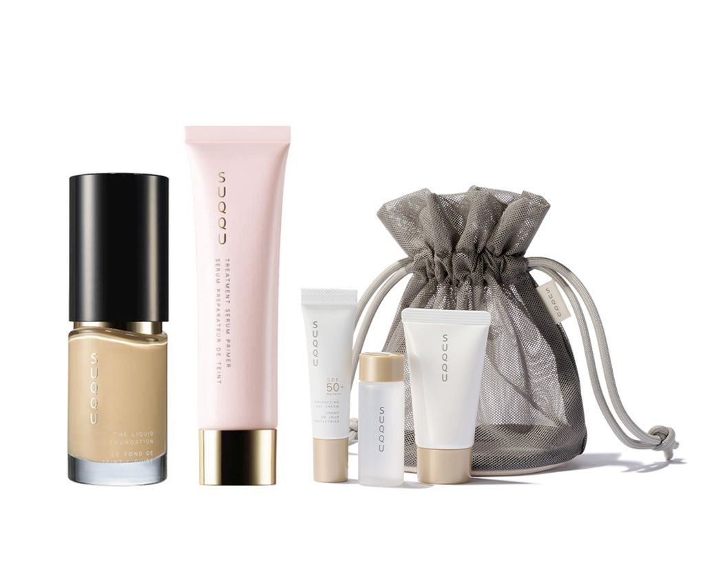 The Liquid Foundation &amp; Treatment Serum Primer Summer Base Kit