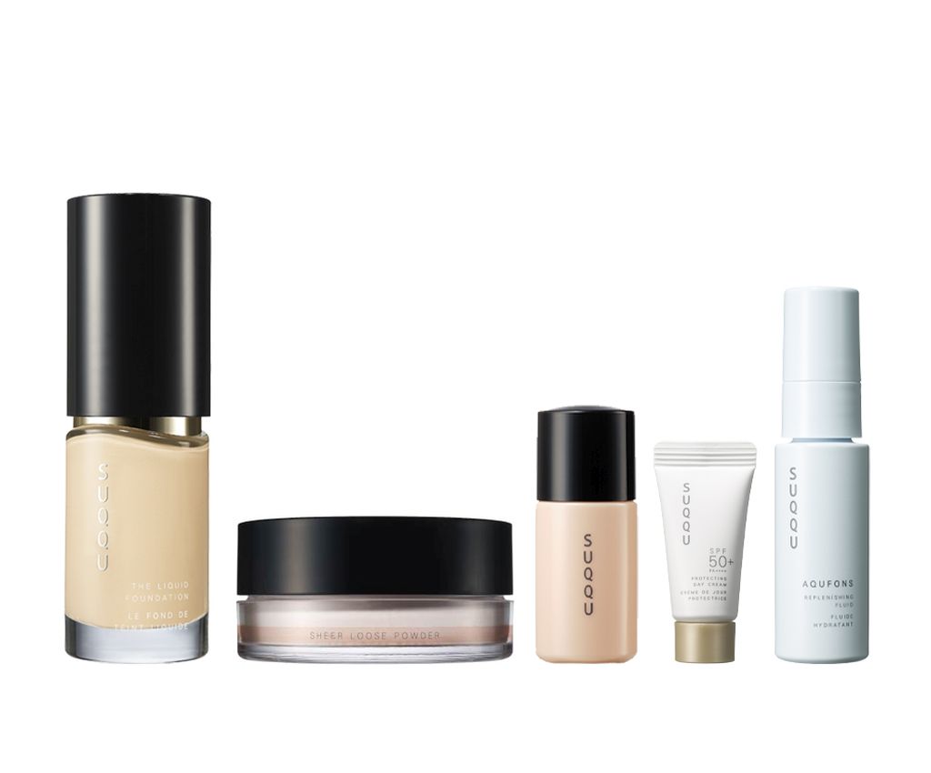 The Liquid Foundation &amp; Sheer Loose Powder Set