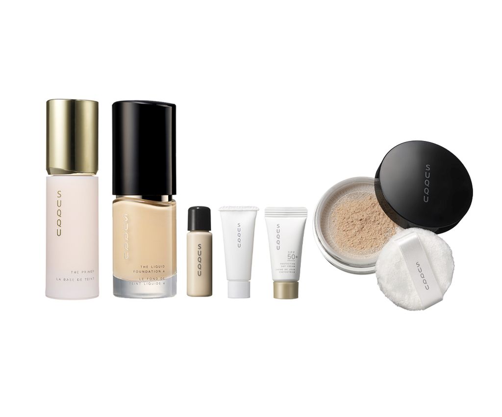 晶采艷澤粉底組