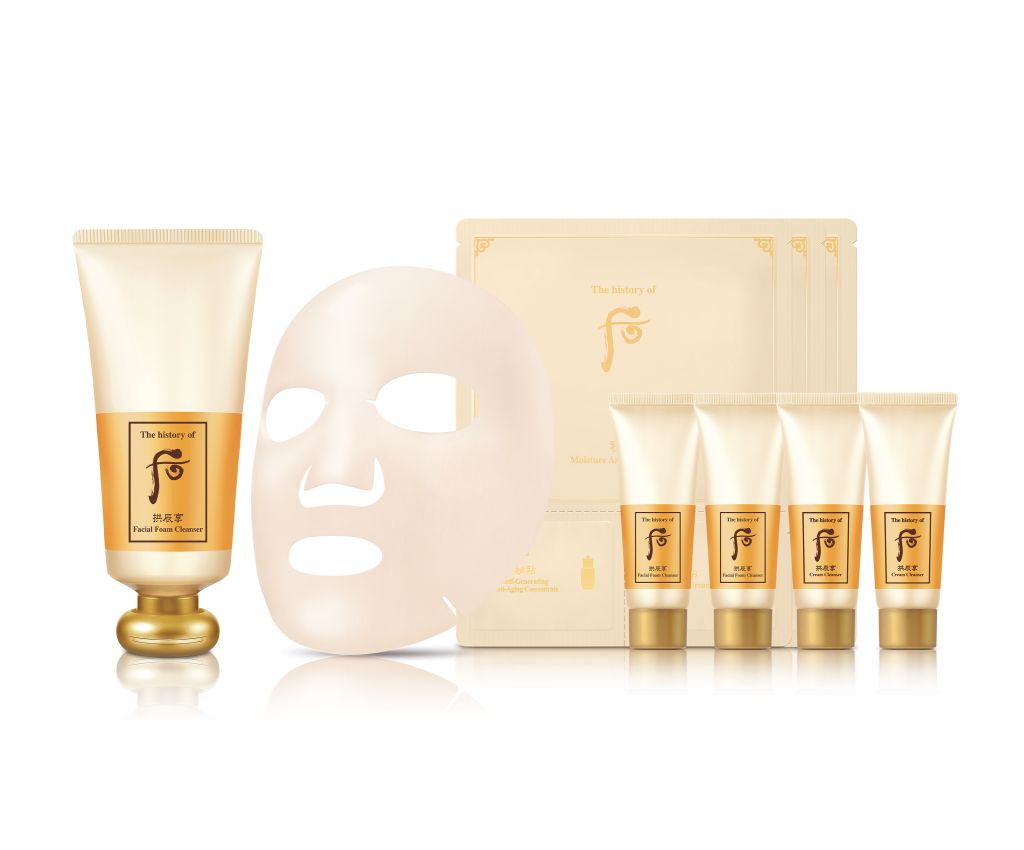 Gongjinhyang Facial Foam Cleanser Set