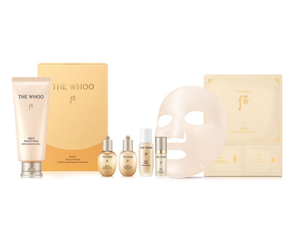 Gong Jin Hyang Firming Cleansing Foam Set