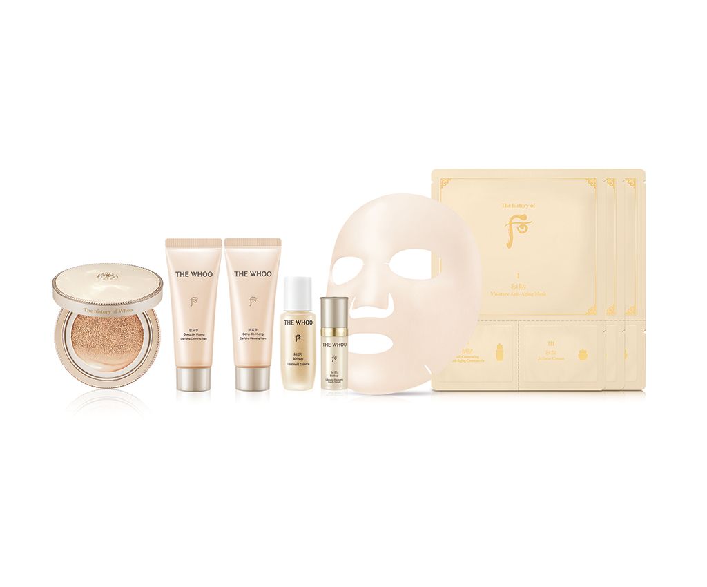 Gongjinhyang Mi Luxury Golden Cushion Glow Set