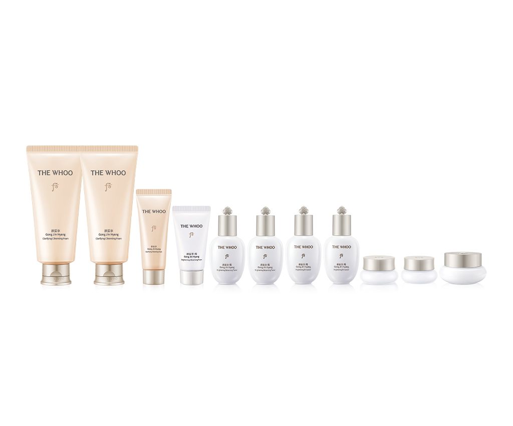 Gong Jin Hyang Clarifying Cleansing Foam Set