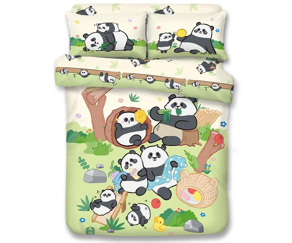 海洋公園Panda Friends 1900針瀛竹床品套裝 (BCS-PA2502)