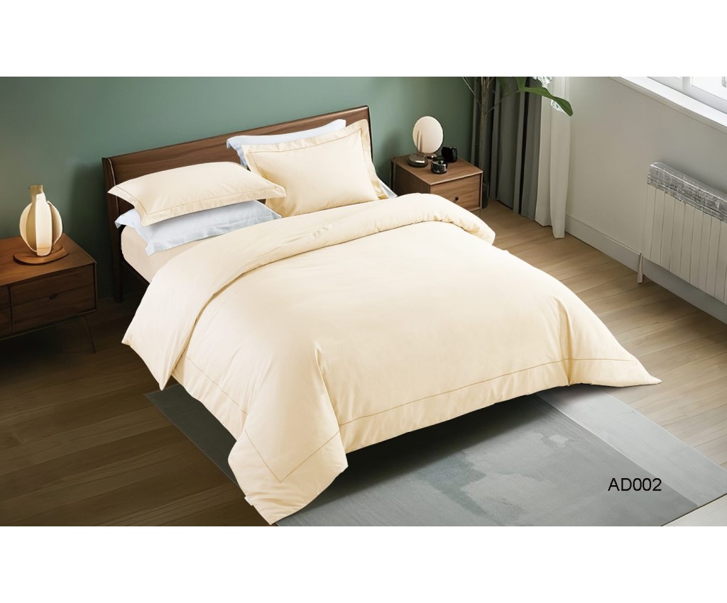 7A Pima Cotton Solid Colors Series Bedding Set (AD002)