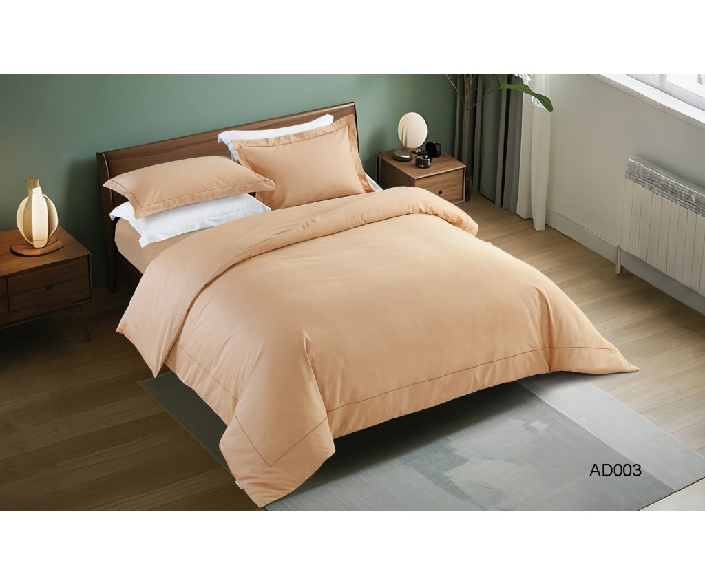 7A Pima Cotton Solid Colors Series Bedding Set (AD003)