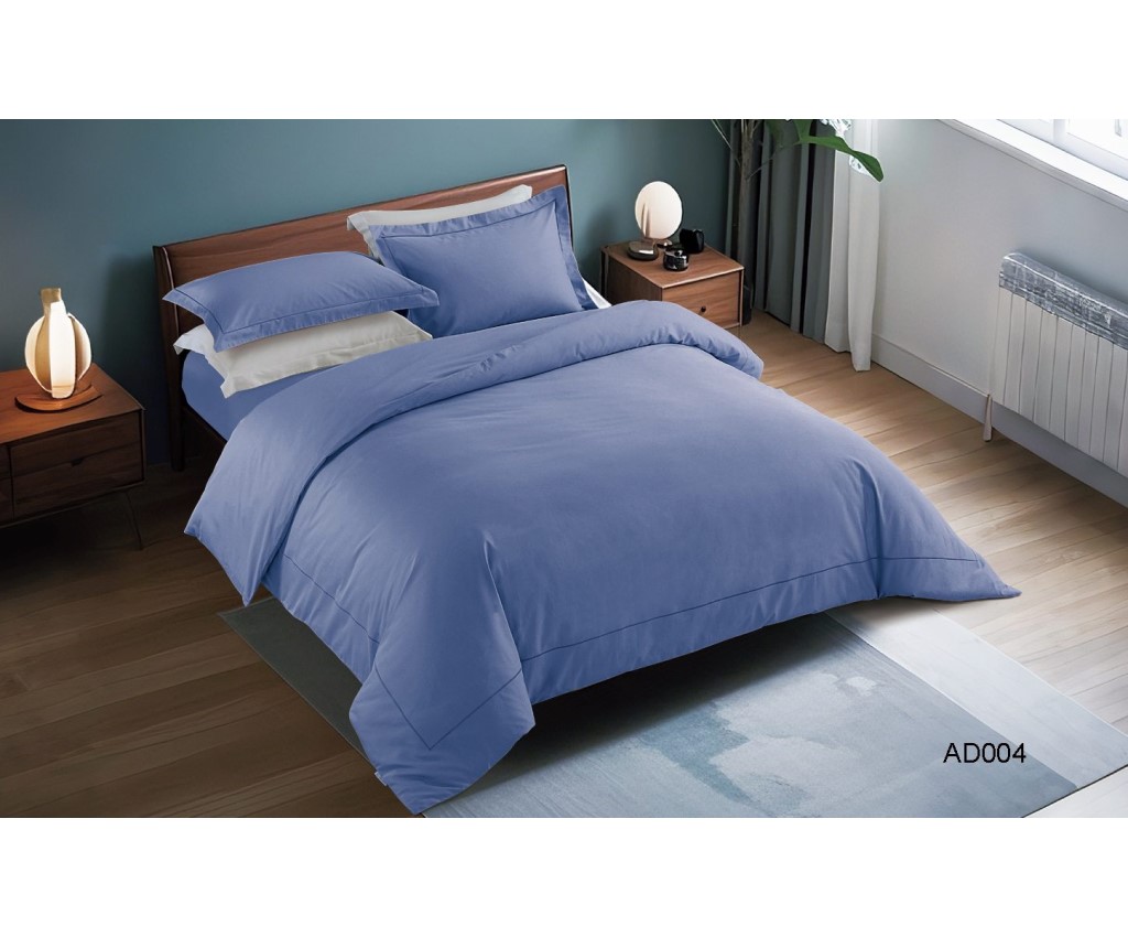 7A Pima Cotton Solid Colors Series Bedding Set (AD004)