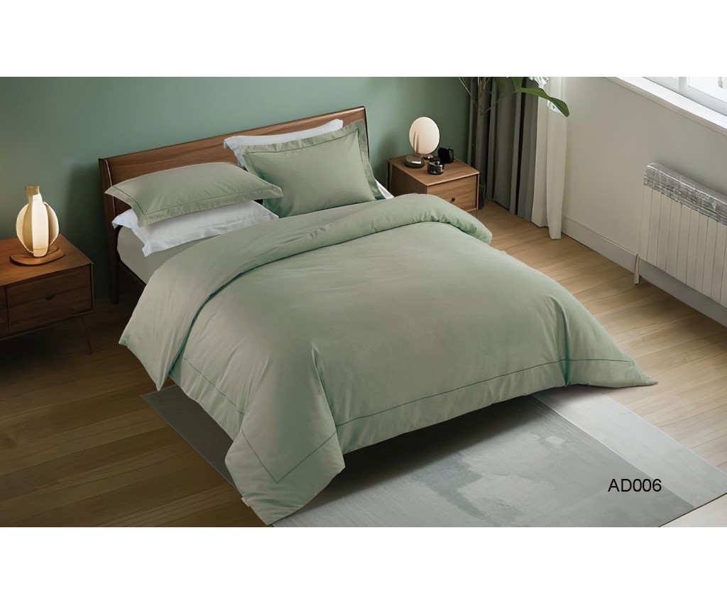 7A Pima Cotton Solid Colors Series Bedding Set (AD006)