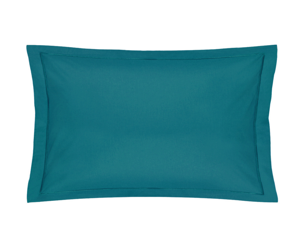 Pillowcase Sateen Bleu Paon