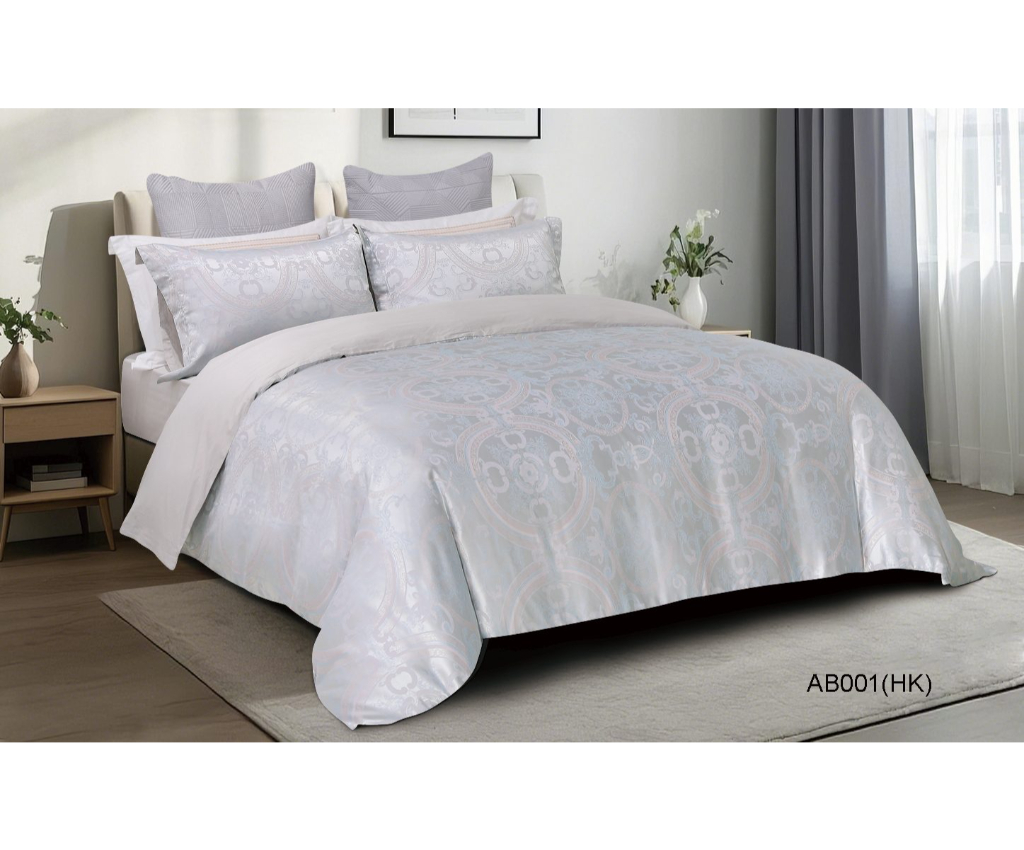 7A 珍珠絲緹花系列被袋套裝 (AB001)