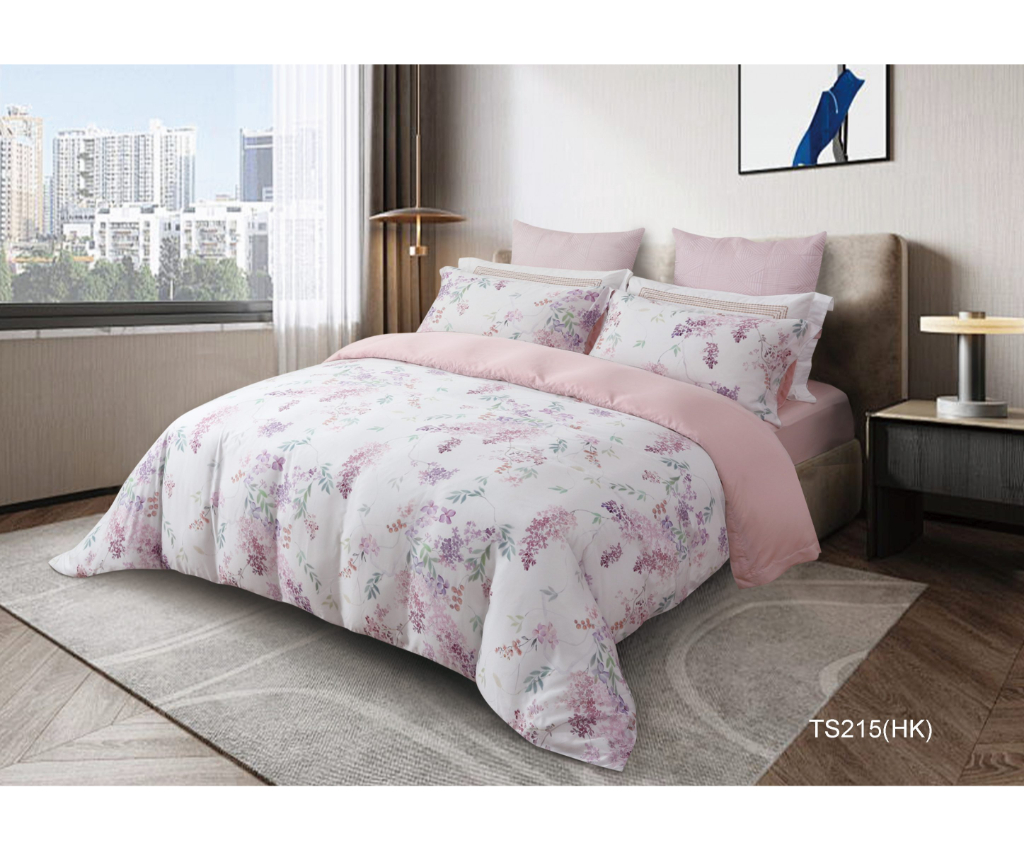 Sicili (100S) 超柔全天絲印花被袋套裝 (TS215)