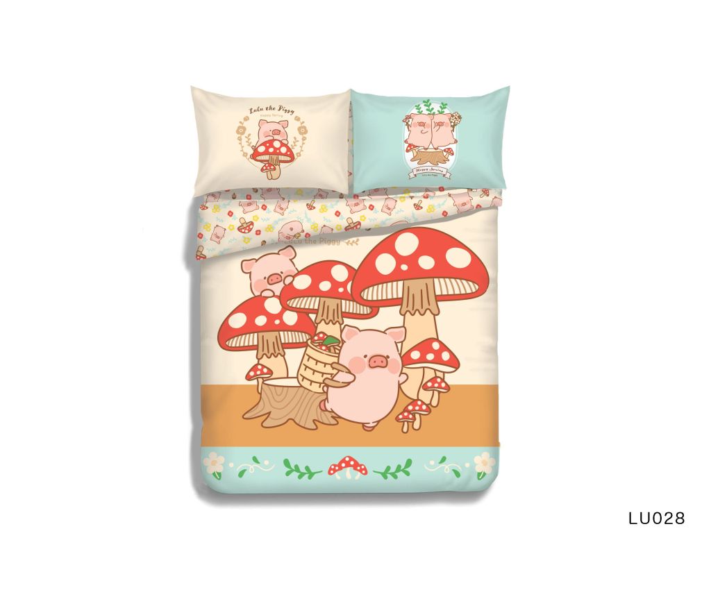 LULU the piggy Cotton Series Bedding Set (LU028)