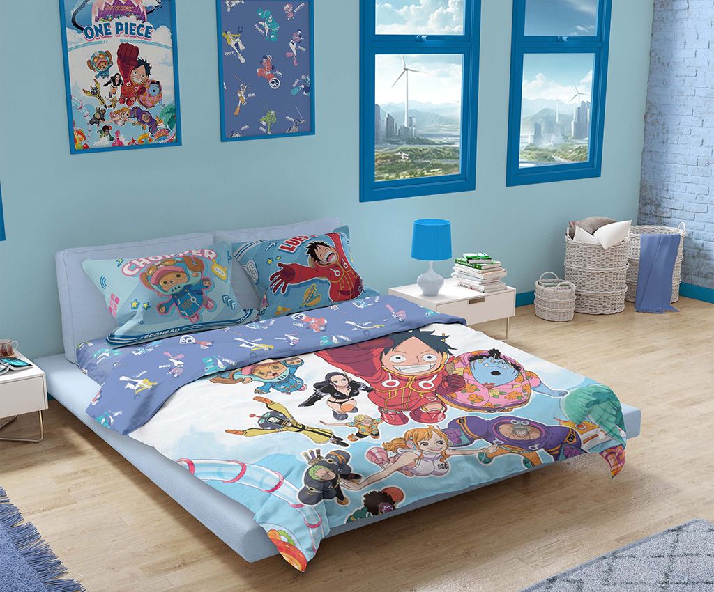 One Piece 1900 Threads Bamboo Textile Bedding Set (BCS-OP2402)