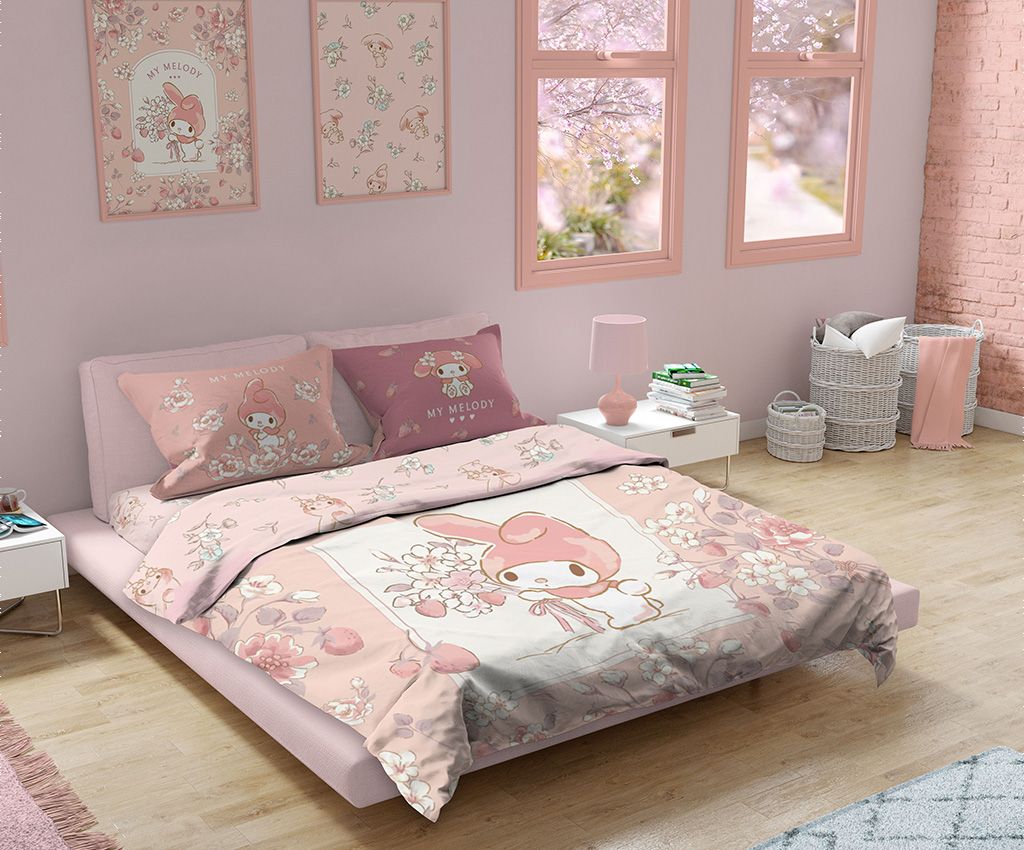 My Melody 1900 Threads Bamboo Textile Bedding Set (BCS-MM2502)
