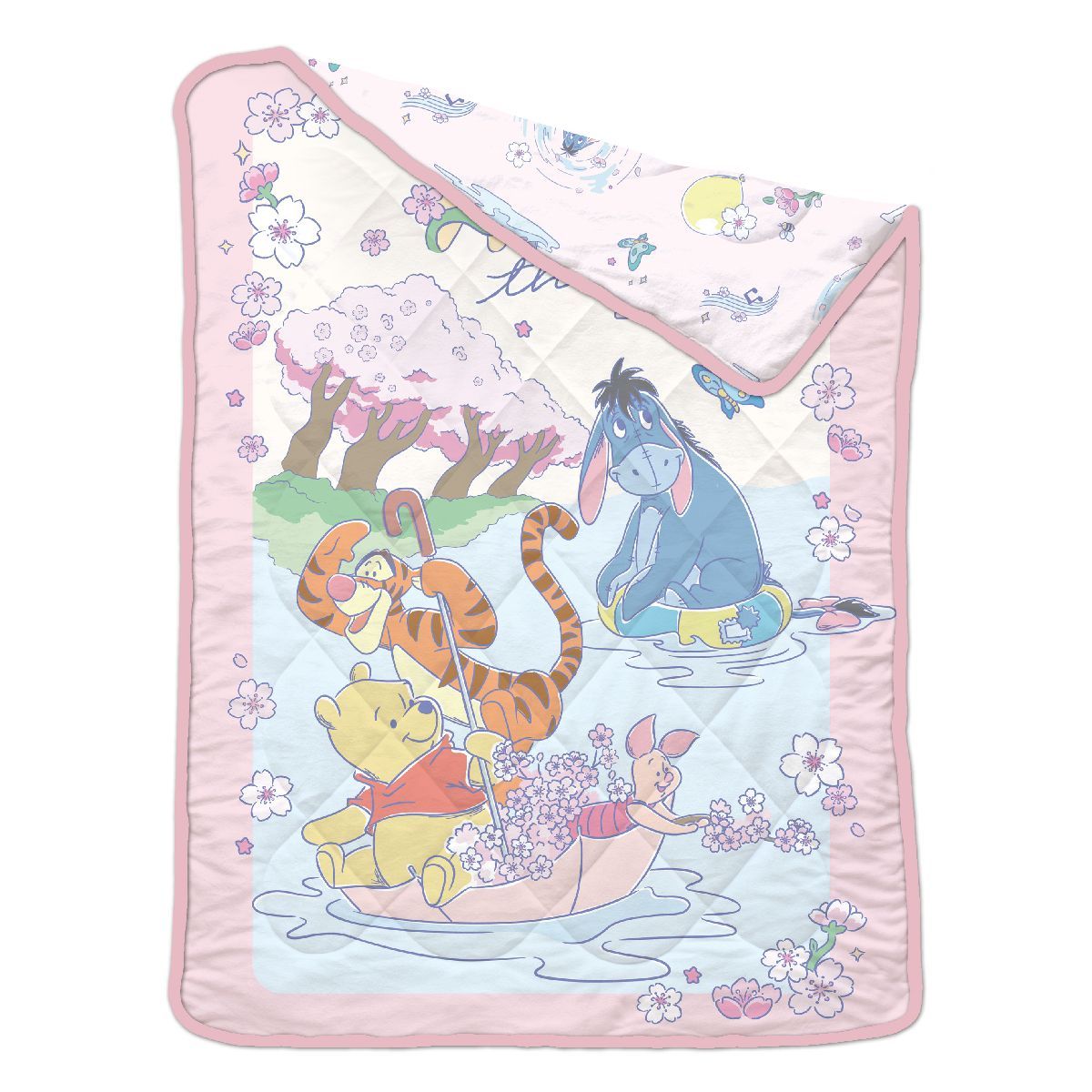 Winnie the Pooh 1900 Threads Bamboo Textile Summer Quilt (BCSQ-WP2601)
