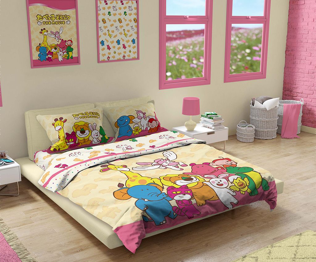 Dream Animals 1900 Threads Bamboo Textile Bedding Set (BCS-AN2501)