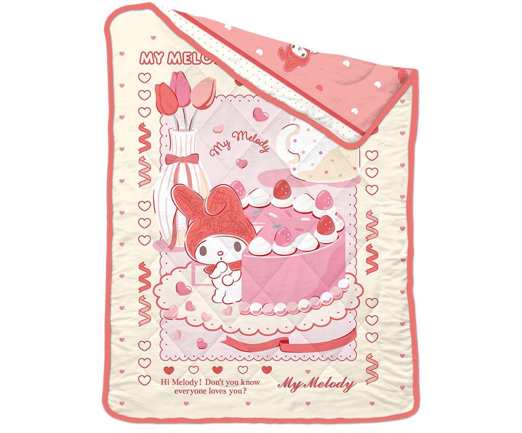 My Melody 1900 Threads Bamboo Textile All Season Quilt (BC4Q-MM2503)