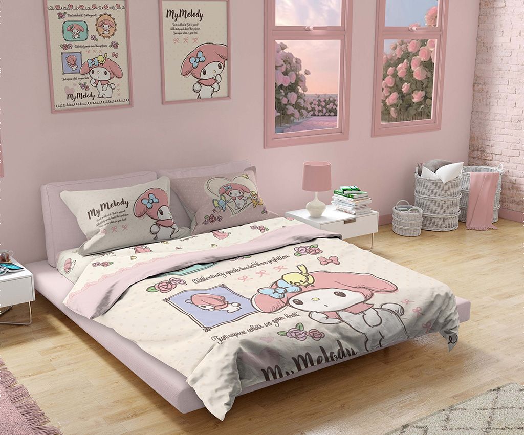 My Melody 1900 Threads Bamboo Textile Bedding Set (BCS-MM2601)