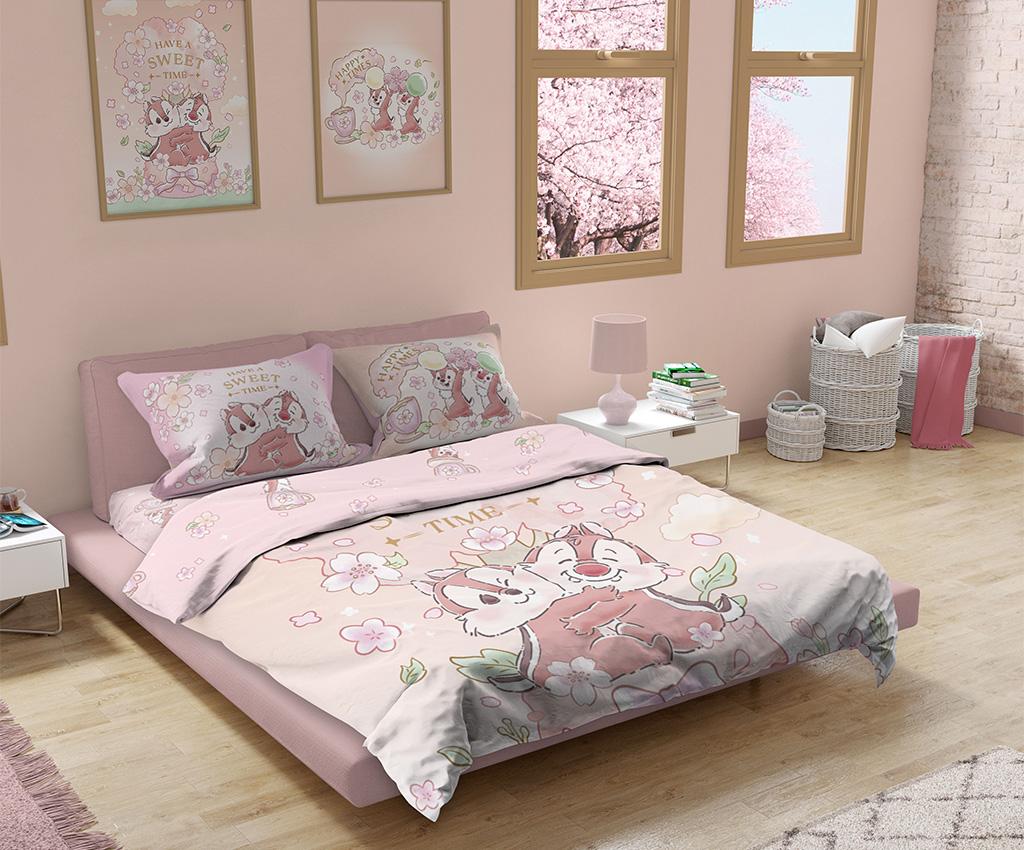 Chip N&#39; Dale Bamboo Textile Bedding Set (BCS-CD2501)