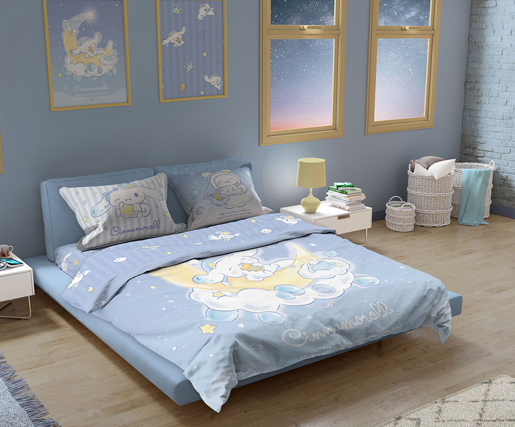 Cinnamoroll Bamboo Textile Bedding Set (BCS-CN2502)