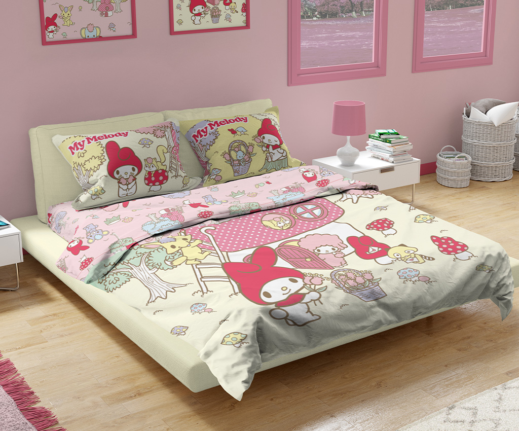 My Melody Bamboo Textile Bedding Set (BCS-MM2401)