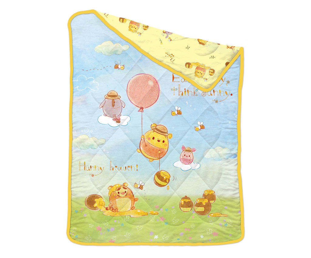 Winnie The Pooh Bamboo Textile Summer Quilt (WP2401-SQ)
