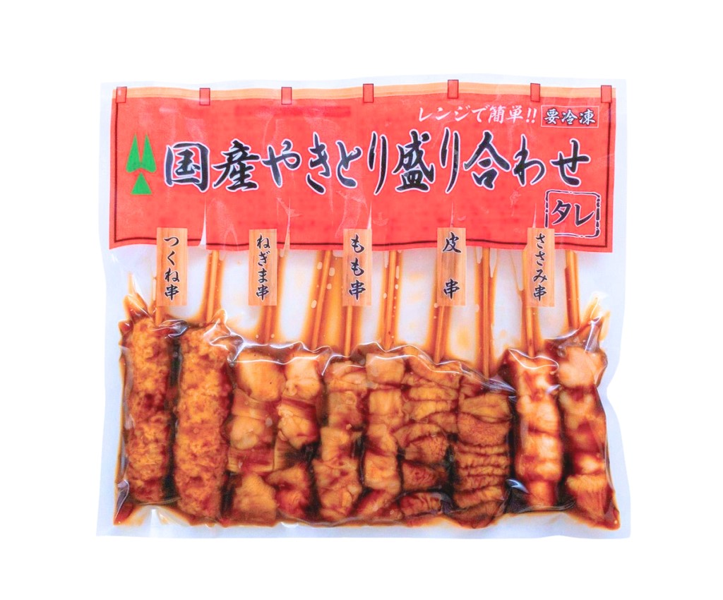 日本產和風醬油雞肉雜錦串燒, 270克