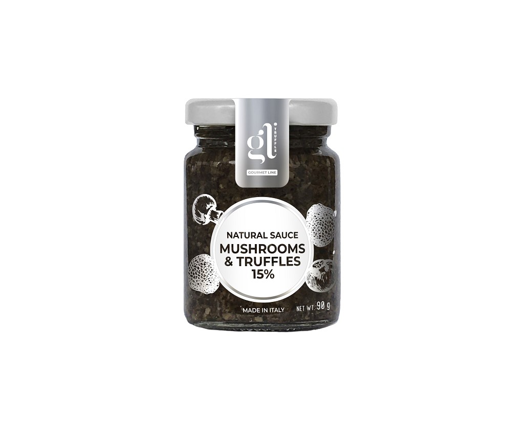 Mushrooms &amp; Truffle 15% 90g