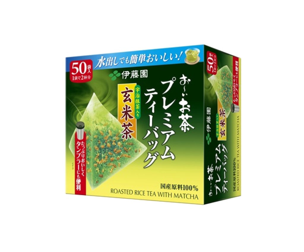 Premium Tea Bag Uji Matcha Brown Rice Tea 50P