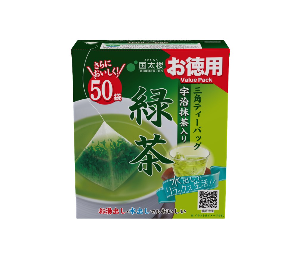 Green Tea with Uji Matcha (Triangular TB) 50P
