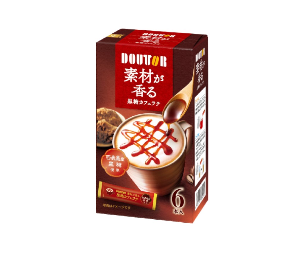 Coffee Brown Sugar Cafe Latte 6P