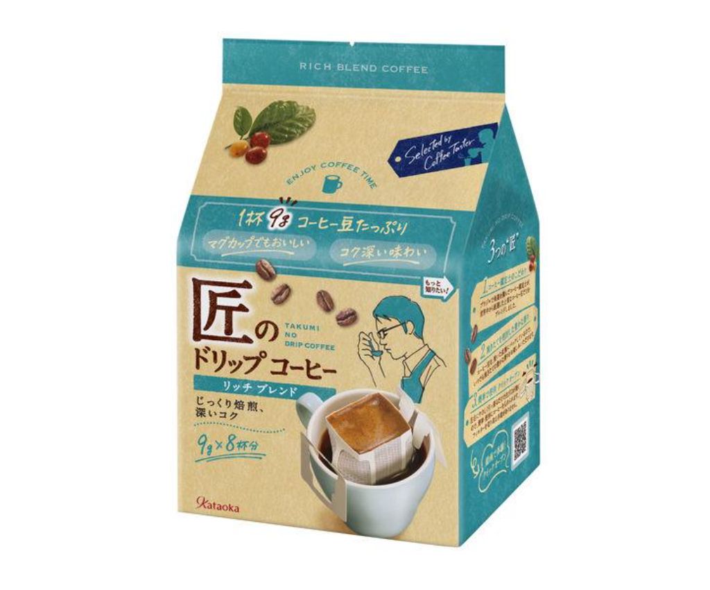 KATAOKA RICH BLEND DRIP COFFEE 8P