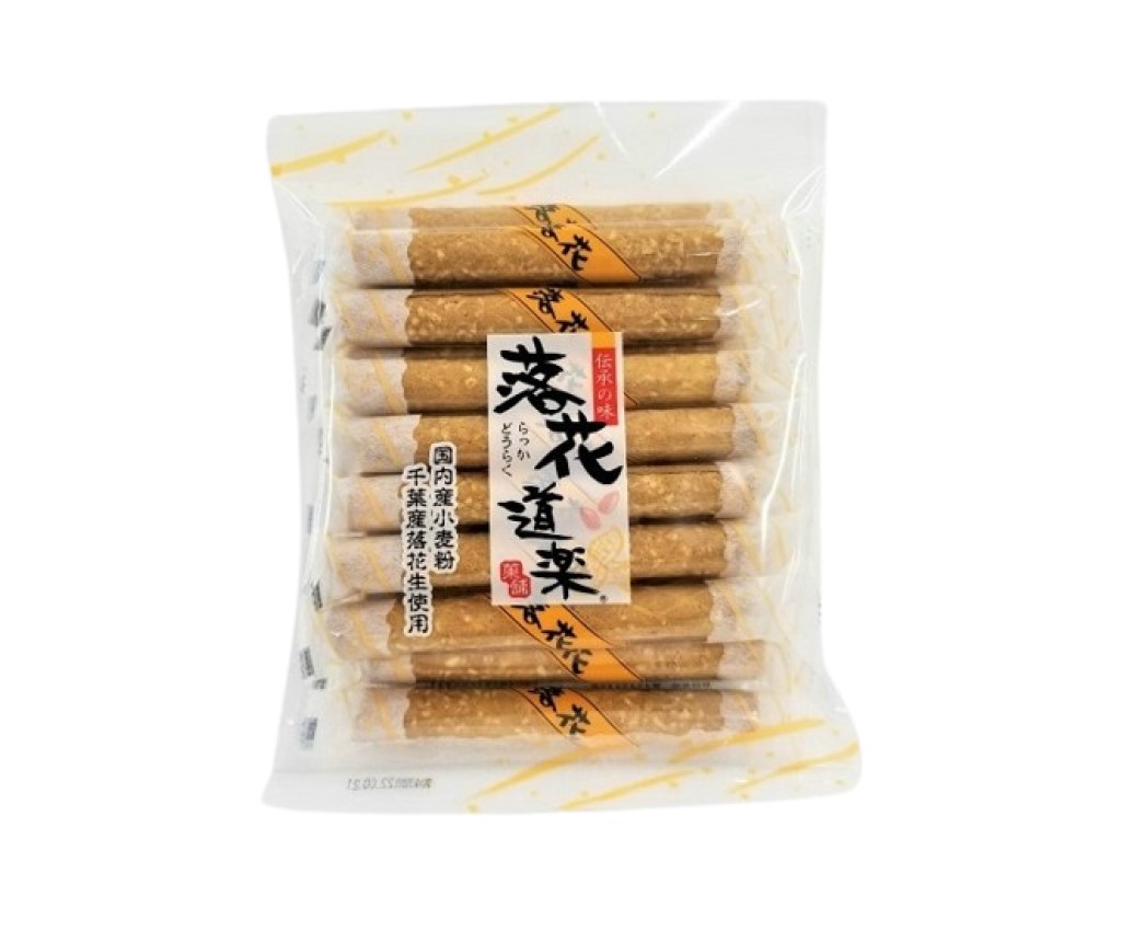 落花道樂花生蛋捲 (16獨立包裝)