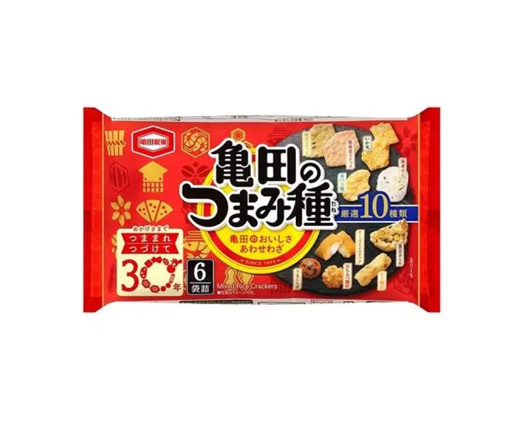 10種類米菓(6小包) 120g