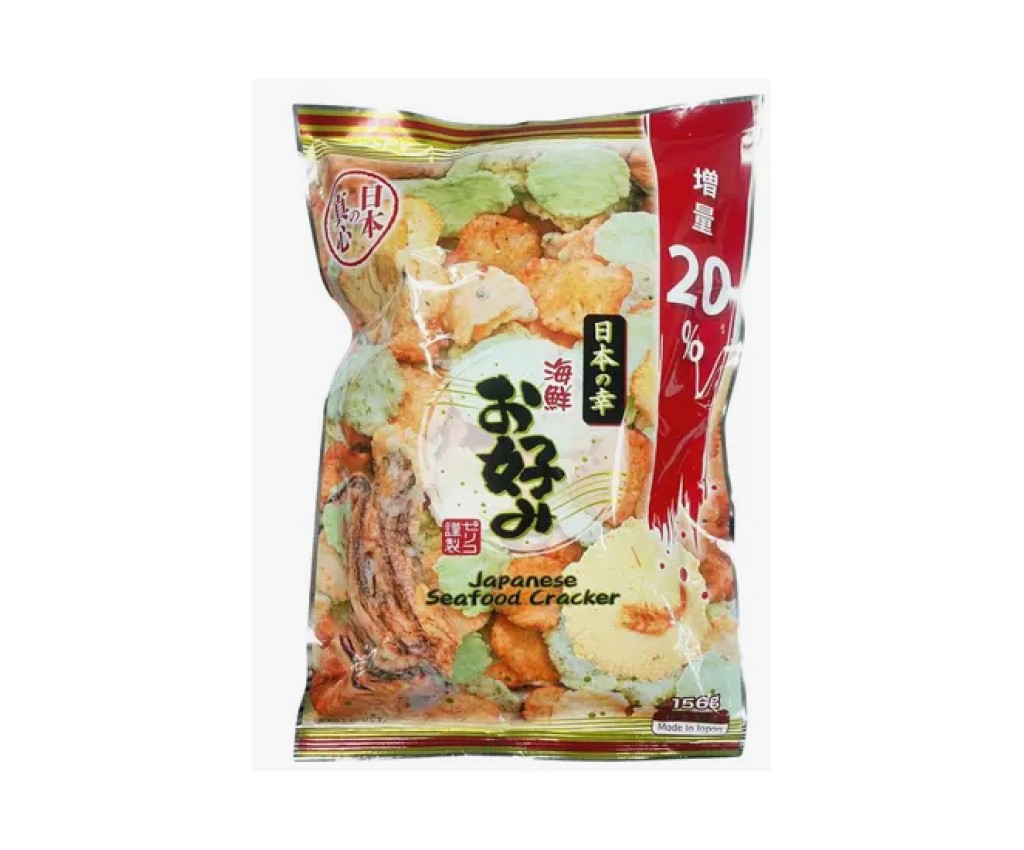 日本之幸海鮮米餅 增量20% 156g