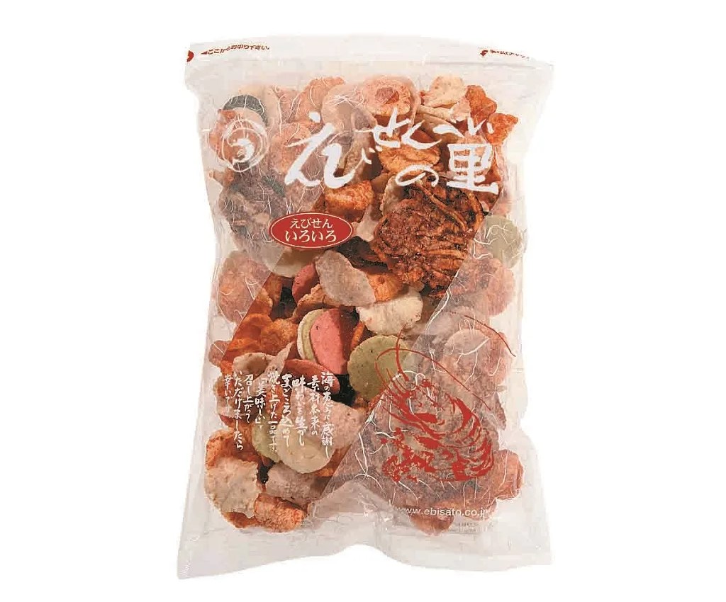 Ebi Senbei No Sato Assorted Shrimp Rice Crackers 280g