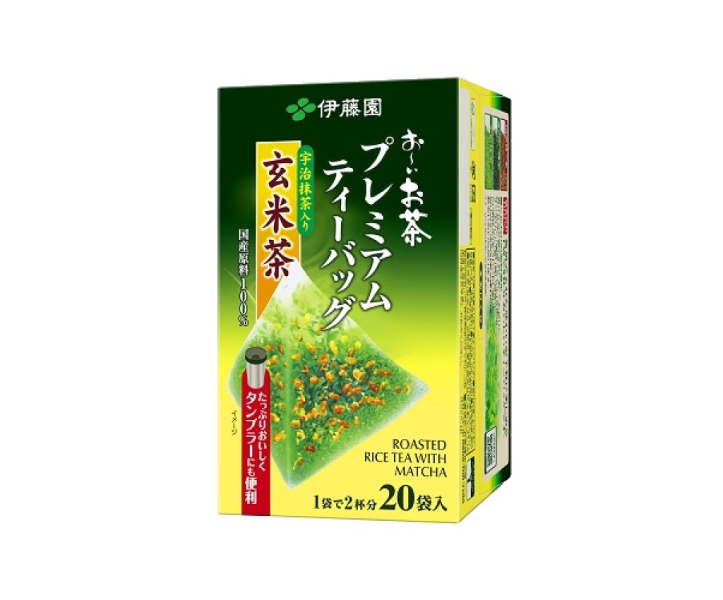 特級抹茶玄米茶包 20包