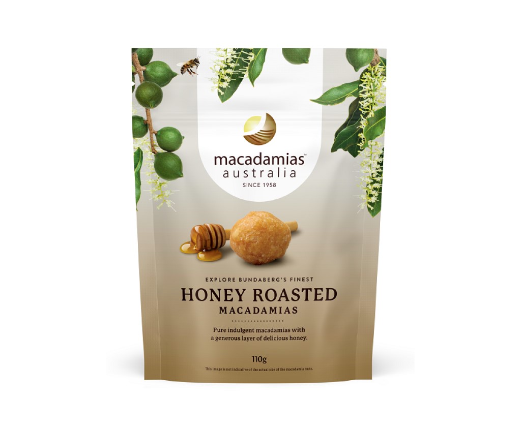 Honey Roasted Macadamia 110g