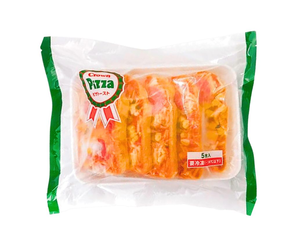 Bacon &amp; Bologna Sausage with Corn Pizza Toast