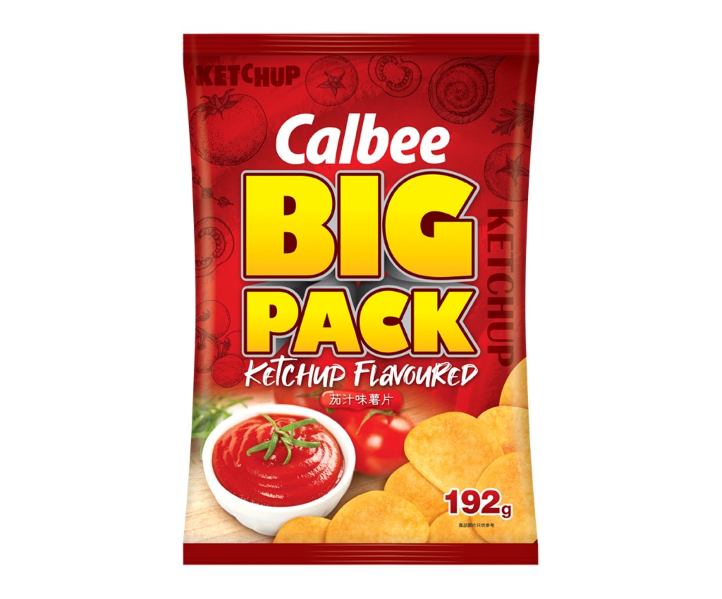 Ketchup Potato Chips (BIG PACK) 192g