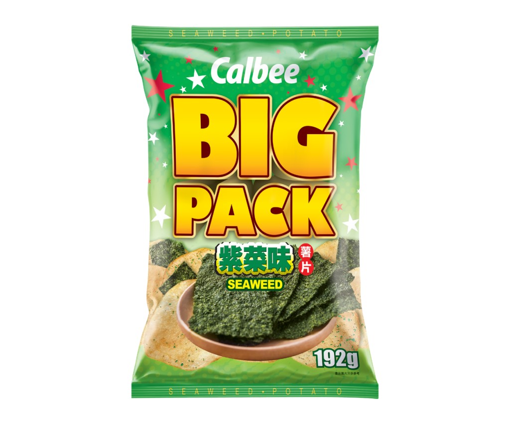 Seaweed Potato Chips (BIG PACK) 192g