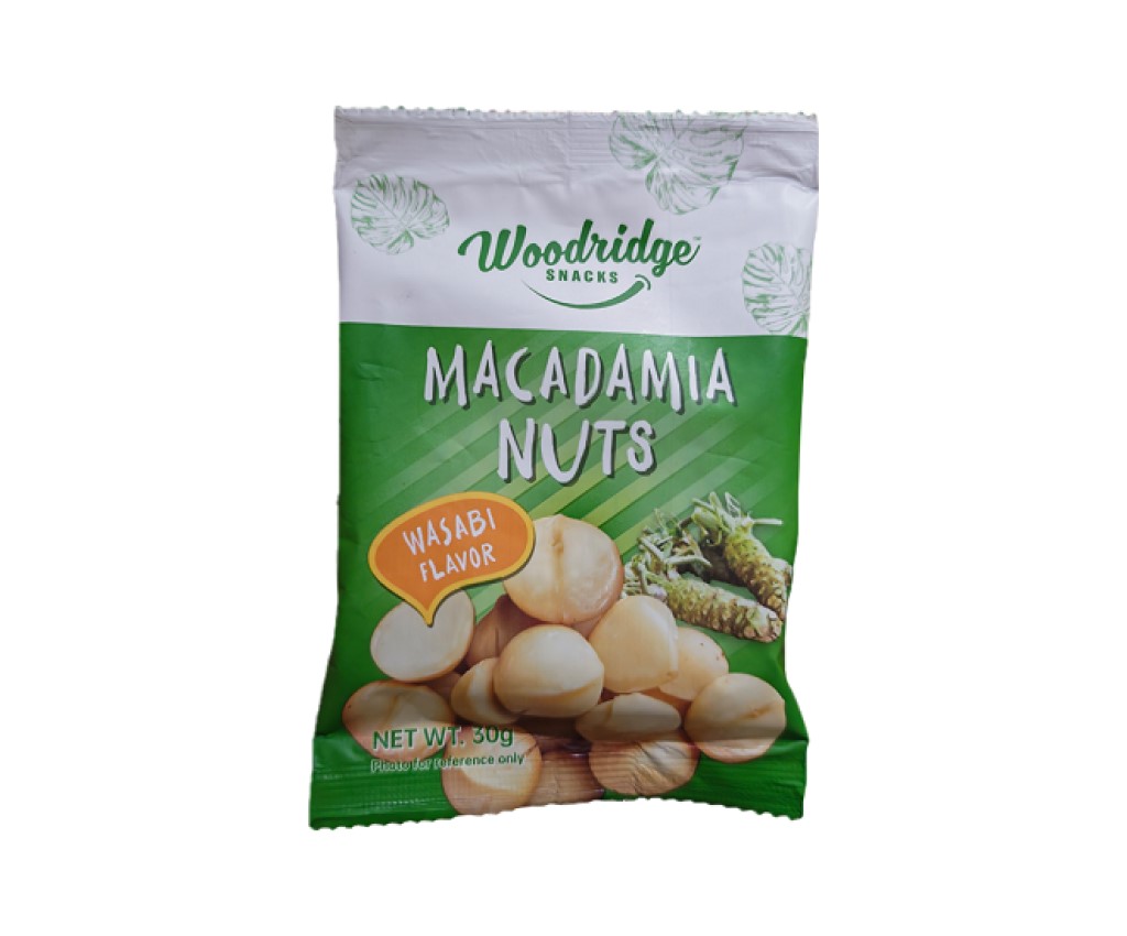 Wasabi Macadamia Nuts, 30g