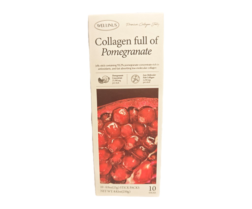 Pomegrante Collagen Jelly (10 Sticks)