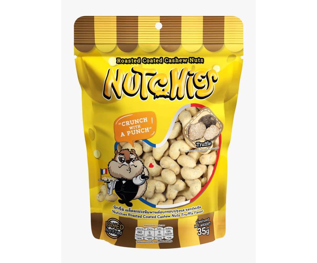Nutchies Roasted Coated Cashew Nuts Truffle 35g