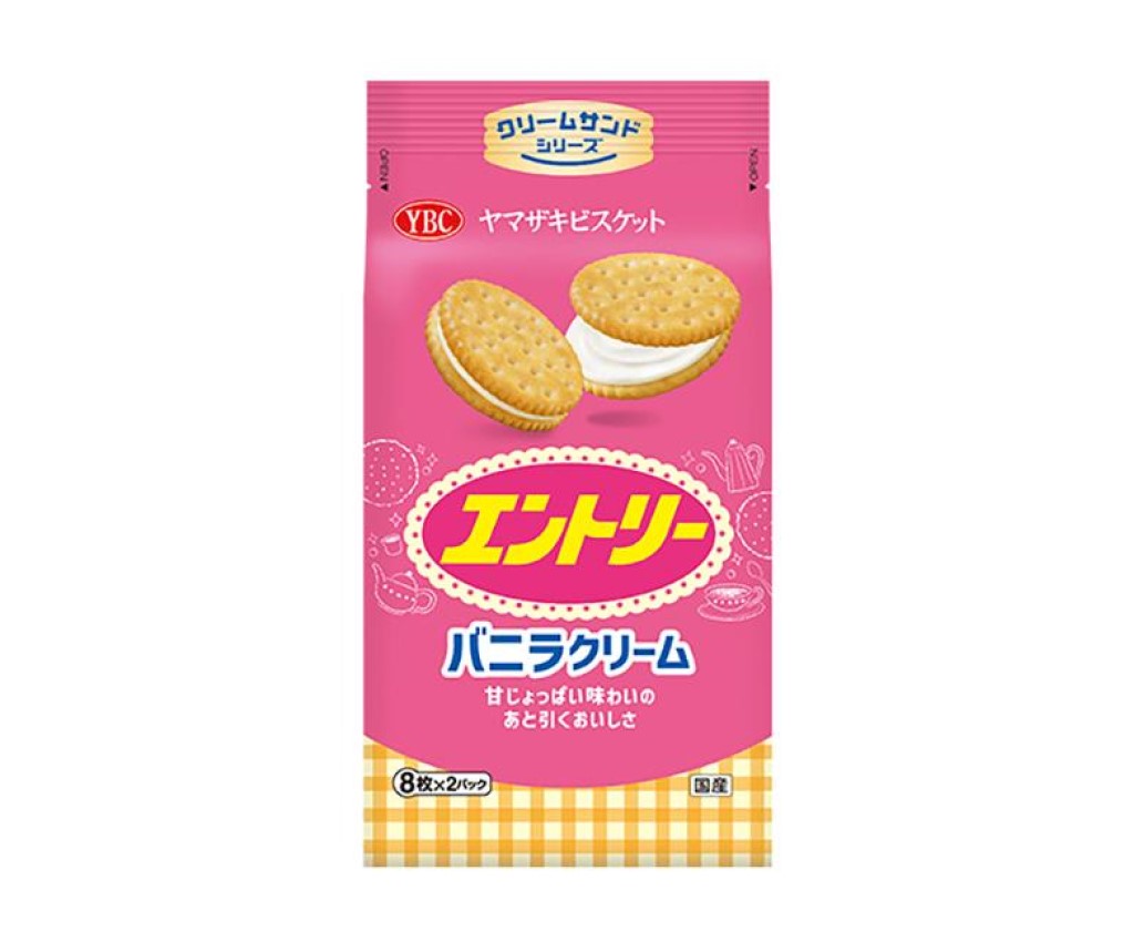 Entry Vanilla Cream Sandwich Cracker 16pcs